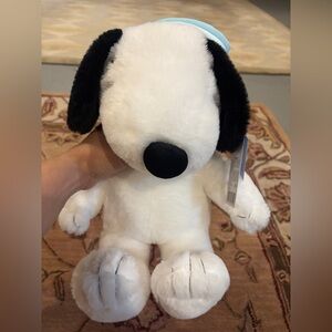 Peanuts Plush Dog Toy - White and Black
